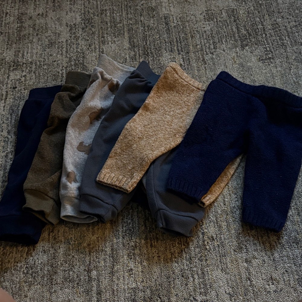 Cozy Baby Pants Set - 6 Pack